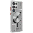 Samsung Galaxy S25 Ultra átlátszó Case Skinarma Nova MagSafe tok