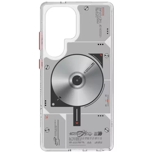Samsung Galaxy S25 Ultra átlátszó Case Skinarma Nova MagSafe tok