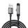 Joyroom S-A56 EnjoyX Series 90° USB-A - Lightning 3A kábel 1.2m - fekete