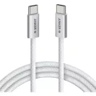 USB-C - USB-C Kábel Anker Zolo, 240W, 1m, Fehér A8060H21