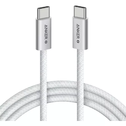 USB-C - USB-C Kábel Anker Zolo, 240W, 1m, Fehér A8060H21