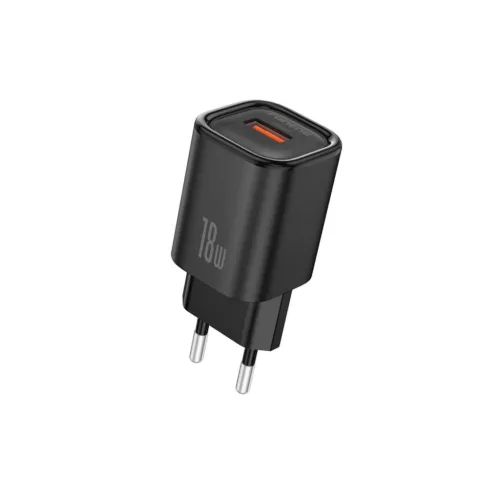 FONENG fali töltő EU68 18W 1xUSB QC3.0 Fekete