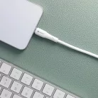 FORCELL F-ENERGY C342 kábel USB A - Type-C QC4.0 3A 66W Szilikon 1 m fehér