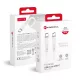 FORCELL F-ENERGY C344 kábel Type C to Type C QC4.0 PD 3A 60W Szilikon 1 m fehér