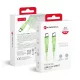 FORCELL F-ENERGY C347 Type-C - Type-C QC4.0 PD 5A 100W Szilikon 1 m zöld