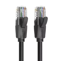   Vention IBEBK UTP CAT6 hálózati kábel RJ45 Ethernet 1000Mbps 8m fekete