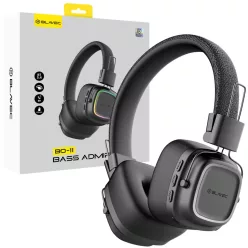   Blavec Over-ear Bluetooth Fejhallgató BO-11 Bass Admiral (BO11-B) fekete