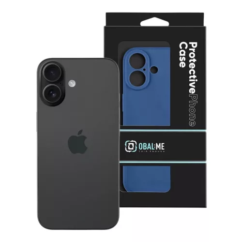 Apple iPhone 17 Sötétkék OBAL:ME Matt TPU tok