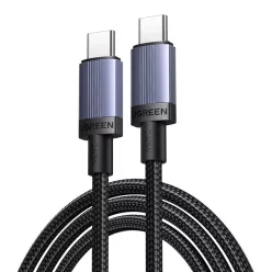 Ugreen L528 USB-C-USB-C kábel 100W 1m (szürke)