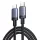 Ugreen L528 USB-C-USB-C kábel 100W 1m (szürke)