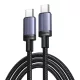Ugreen L528 USB-C-USB-C kábel 100W 1m (szürke)