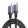 Ugreen L532 USB-C-USB-C kábel, 240W, 2m (Szürke)