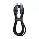 Ugreen L532 USB-C-USB-C kábel, 240W, 2m (Szürke)