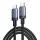 Ugreen L528 USB-C-USB-C kábel, 240W, 2m, szürke