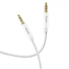 Hoco UPA19 Jack 3,5 mm - Jack 3,5 mm AUX kábel 1 m ezüst