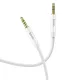 Hoco UPA19 Jack 3,5 mm - Jack 3,5 mm AUX kábel 1 m ezüst