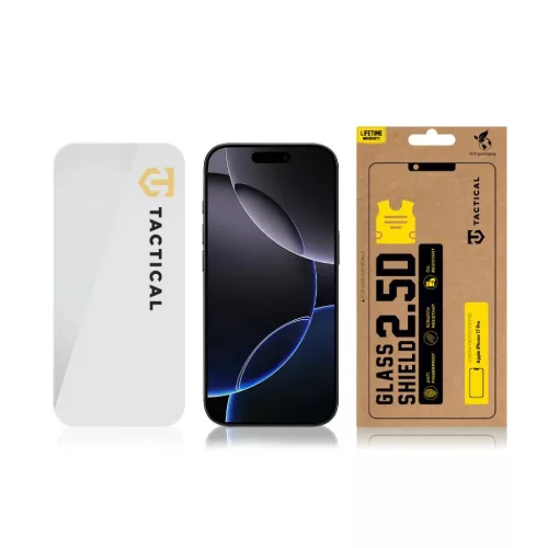 Tactical Glass Shield 2.5D Apple iPhone 17 Pro Clear üvegfólia
