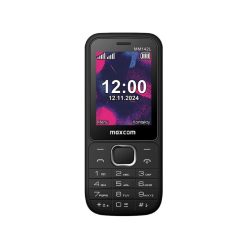 Mobiltelefon - MAXCOM MM 142L FEKETE