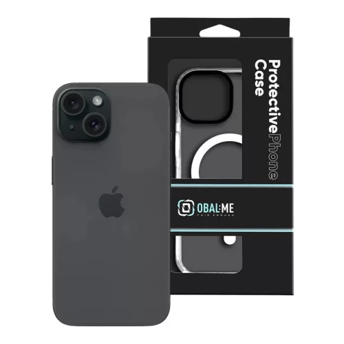 Apple iPhone 15 fehér OBAL:ME MagNetix Bumper tok
