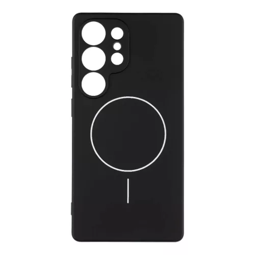 Samsung Galaxy S25 Ultra fekete OBAL:ME MagNetix Matt TPU tok