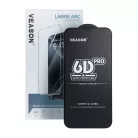 iPhone 17 Pro Max - 6D Pro Veason üvegfólia (10 darabos készlet) fekete