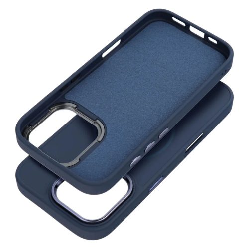 iPhone 17 Pro Max tok FRAME MAG COVER tok kompatibilis MagSafe-fel sötétkék