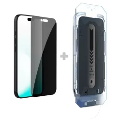   Apple iPhone 17 Pro Fekete Nillkin Edzett Üveg 0.25mm Guardian 2.5D (felhelyezővel) üvegfólia