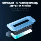 Apple iPhone 17 Pro Fekete Nillkin Edzett Üveg 0.25mm Guardian 2.5D (felhelyezővel) üvegfólia