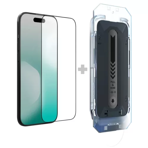 Apple iPhone 17 Air Fekete Nillkin Edzett Üveg 2.5D CP+ PRO üvegfólia