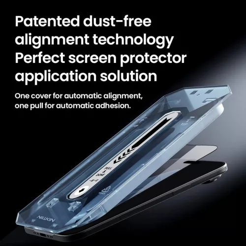 Apple iPhone 17 Air Fekete Nillkin Edzett Üveg 2.5D CP+ PRO üvegfólia