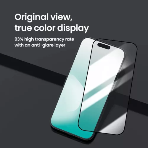 Apple iPhone 17 Air Fekete Nillkin Edzett Üveg 2.5D CP+ PRO üvegfólia