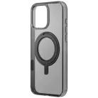Uniq Swivix 360 Forgatható Kitámasztós iPhone 16 Pro tok - Fekete