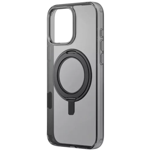 Uniq Swivix 360 Forgatható Kitámasztós iPhone 16 Pro tok - Fekete