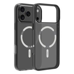 iPhone 17 Pro Max Ezüst Dviced MagSafe füstszínű tok