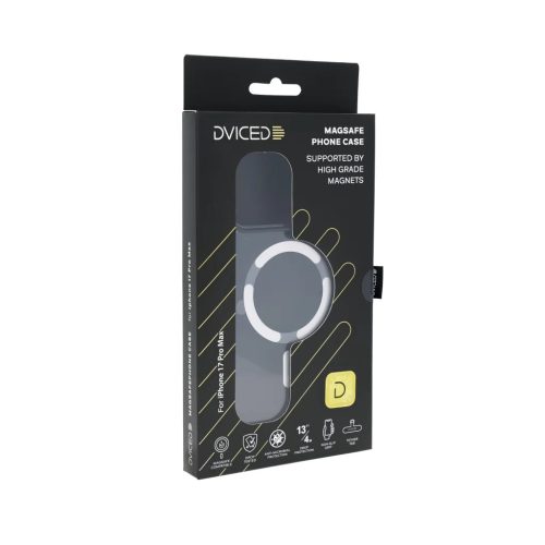 iPhone 17 Pro Max Ezüst Dviced MagSafe füstszínű tok