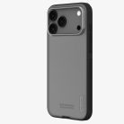 Apple iPhone 17 Pro Max Átlátszó Fekete Nillkin Super Frosted PRO hátlap tok