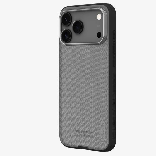 Apple iPhone 17 Pro Max Átlátszó Fekete Nillkin Super Frosted PRO hátlap tok