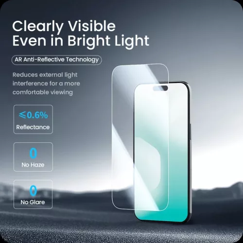 Apple iPhone 17 Air Nillkin Tempered Glass 0.2mm H+ PRO 2.5D fényvisszaverés mentes üvegfólia (applikátorral) üvegfólia