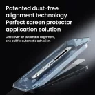 Apple iPhone 17 Pro Max Nillkin Edzett Üveg 2.5D CP+ PRO Fekete (alkalmazóval) üvegfólia
