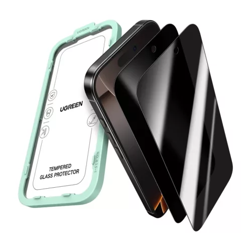 Privacy Tempered Glass Ugreen SP1154 for iPhone 17 Air (2 pcs.)