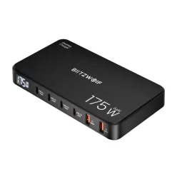   BlitzWolf BW-S30 6 az 1-ben töltőállomás 4xUSB-C + 2xUSB 175W