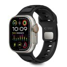 Apple Watch 8 / 9 / 10 / 11 / SE / Ultra (44 / 45 / 46 / 49 mm) Tech-protect Iconband Line fekete