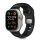 Apple Watch 8 / 9 / 10 / 11 / SE / Ultra (44 / 45 / 46 / 49 mm) Tech-protect Iconband Line fekete