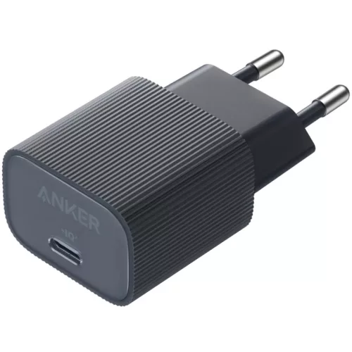 Anker 511 Nano 4 hálózati töltő, 30W, 3A, 1 x USB-C, Fekete A2337G11