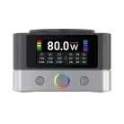 Asztali Töltő Relife Q7 QI, 80W, 3.25A, 2 x USB-A - 4 x USB-C, Szürke