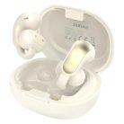 Dudao U20 Pro TWS Bluetooth vezeték nélküli fülhallgató - Fehér/bézs