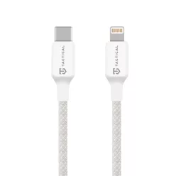 Tactical Stitch Thread Kábel USB-C/Lightning 2m Fehér