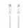 Tactical Stitch Thread Kábel USB-C/Lightning 2m Fehér