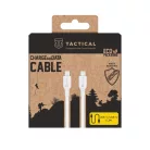 Tactical Stitch Thread Type-C USB kábel 0.3m Fehér
