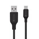 Tactical Stitch Thread kábel USB-A/USB-C 1m fekete